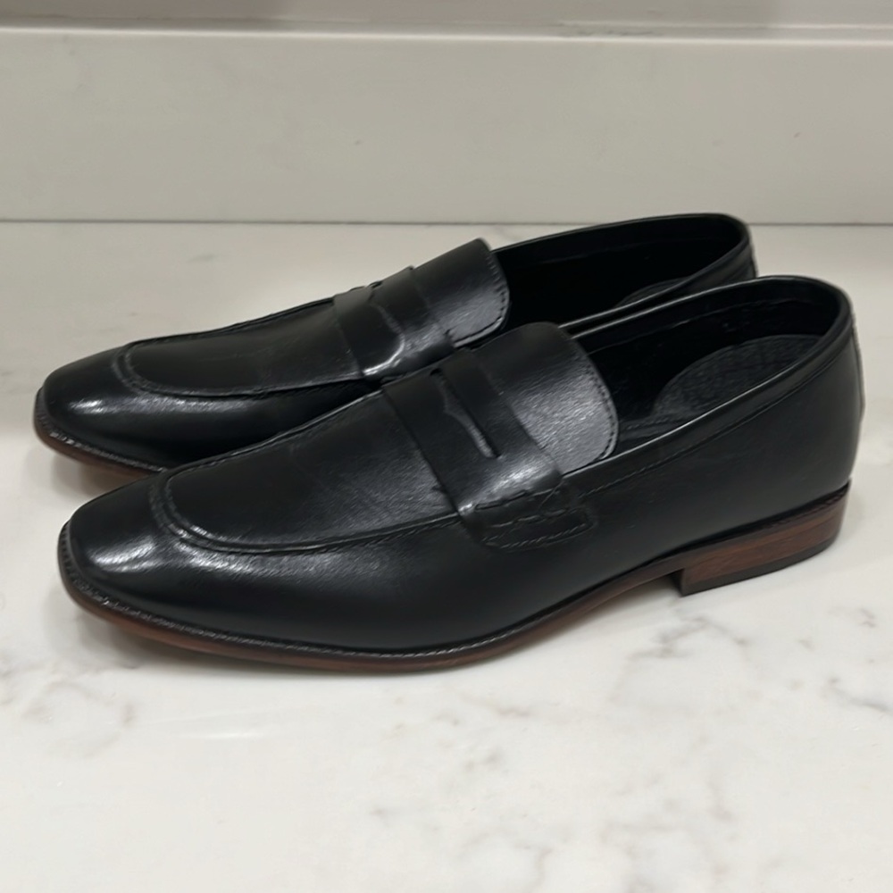 New Steve Madden leatherloafers men’s shoes